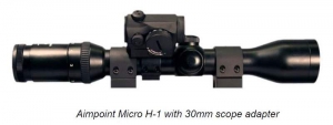 Aimpoint je lansirao adaptere koji kombiniraju refleks nišane i optičke ciljnike s povećavanjem