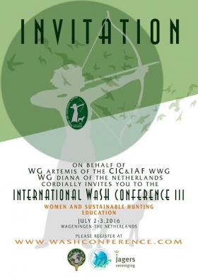 Treća međunarodna WaSH konferencija: Žene i održivo lovstvo