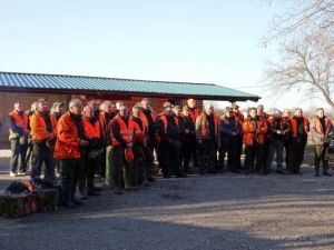 LD ”Prepelica” Mahovo, blagdanski lov na divlje svinje