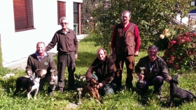 Prvenstvo LS Primorsko goranske županije u radu pasa glasnog gona na divlju svinju u gateru