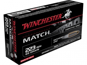 Winchester Match .223 Remington Streljivo